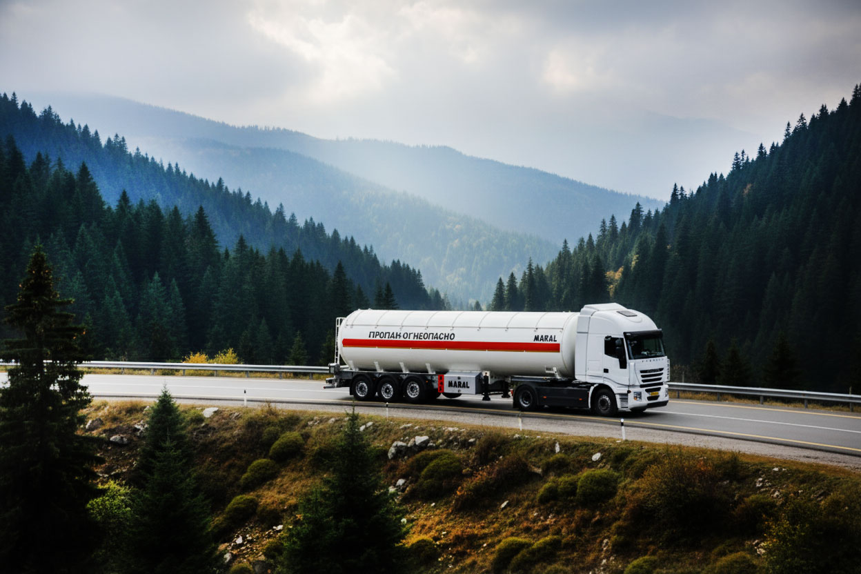 انواع تریلی‌ تانکر: راهنمای جامع نکات ایمنی و استانداردهای حمل مواد