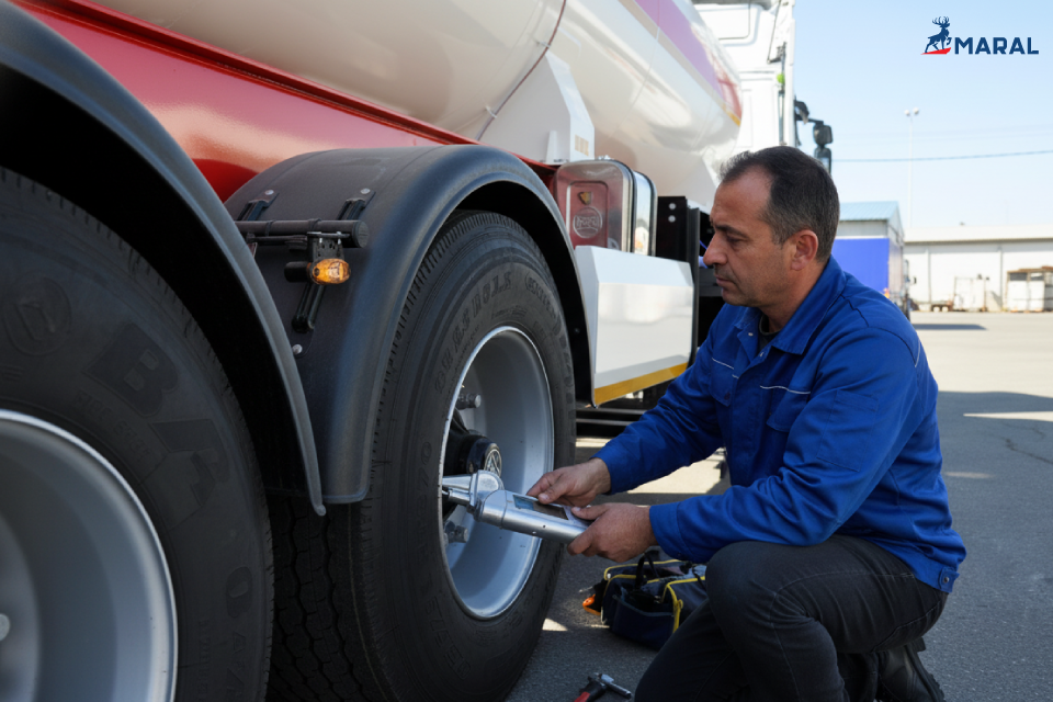 تنظیم باد لاستیک‌ها