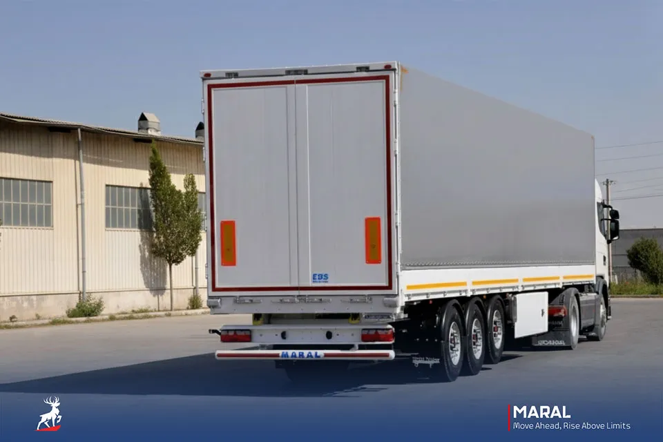 تریلر چادری سه محور (معمولی)