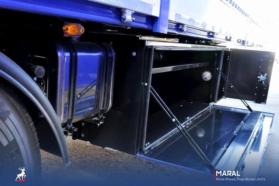 تریلر چادری سه محور (معمولی)