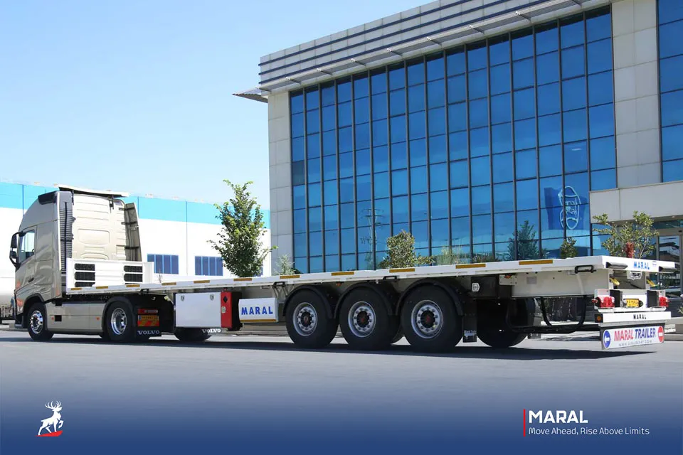 تریلی کفی ( ساده و رولبر)  سه محور