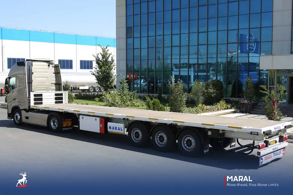 تریلی کفی ( ساده و رولبر)  سه محور