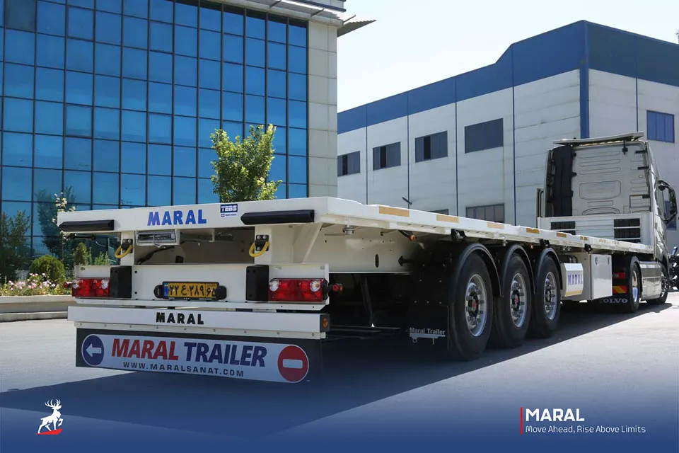 تریلی کفی ( ساده و رولبر)  سه محور