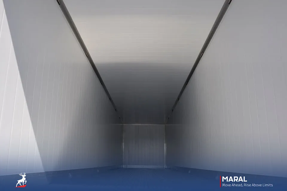 تریلی یخچالی سه محور