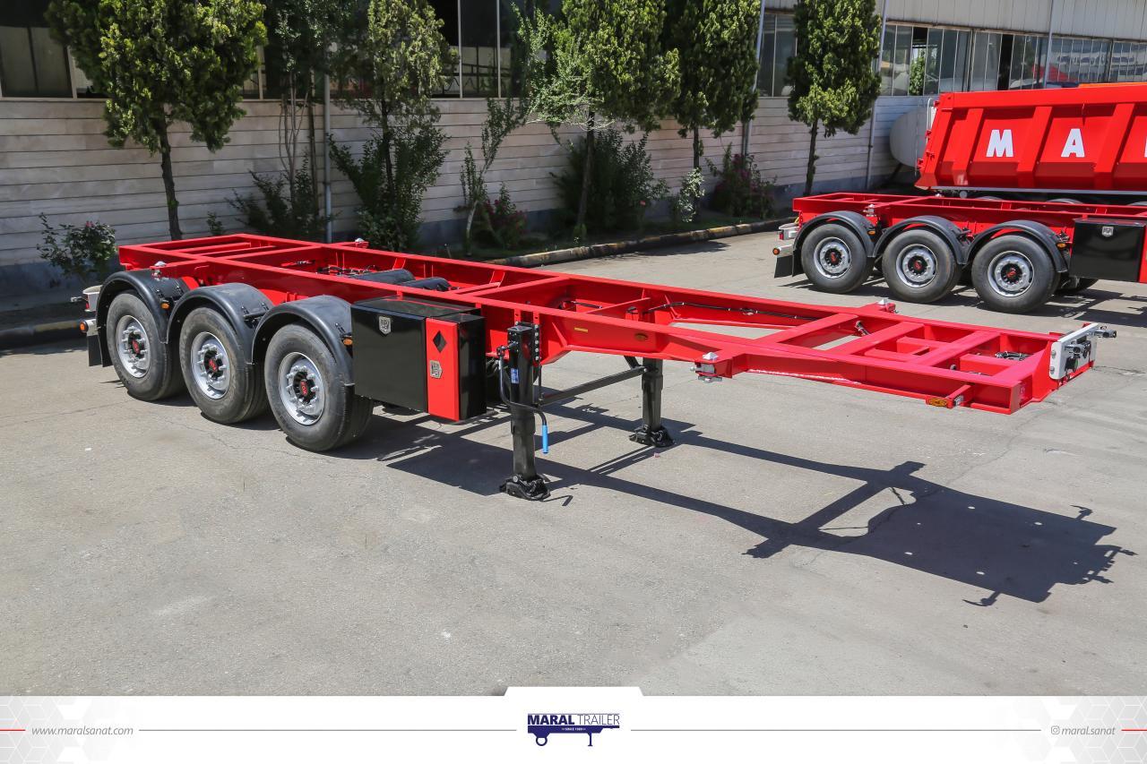 chassis semi trailer 20ft chassis semi trailer 20ft