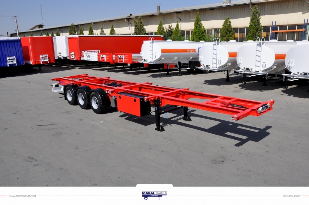 chassis semi trailer 45ft