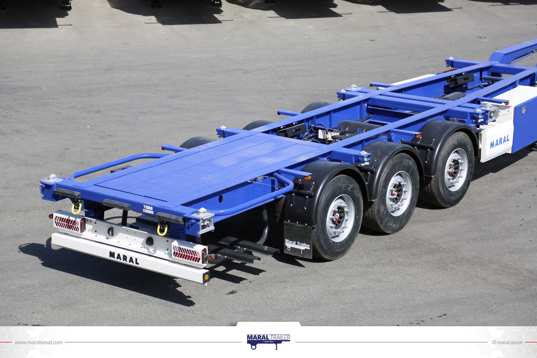 chassis semi trailer jumbo