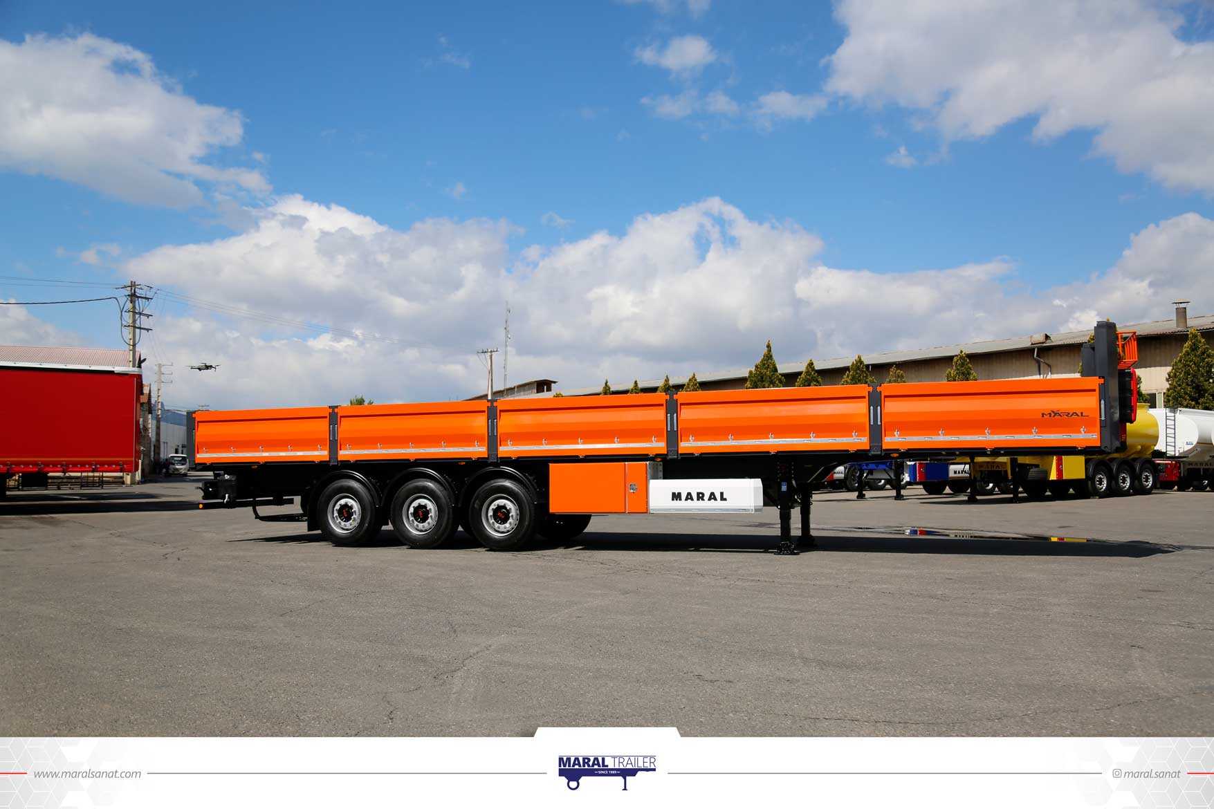 MRL TKB3 - drop side tipper