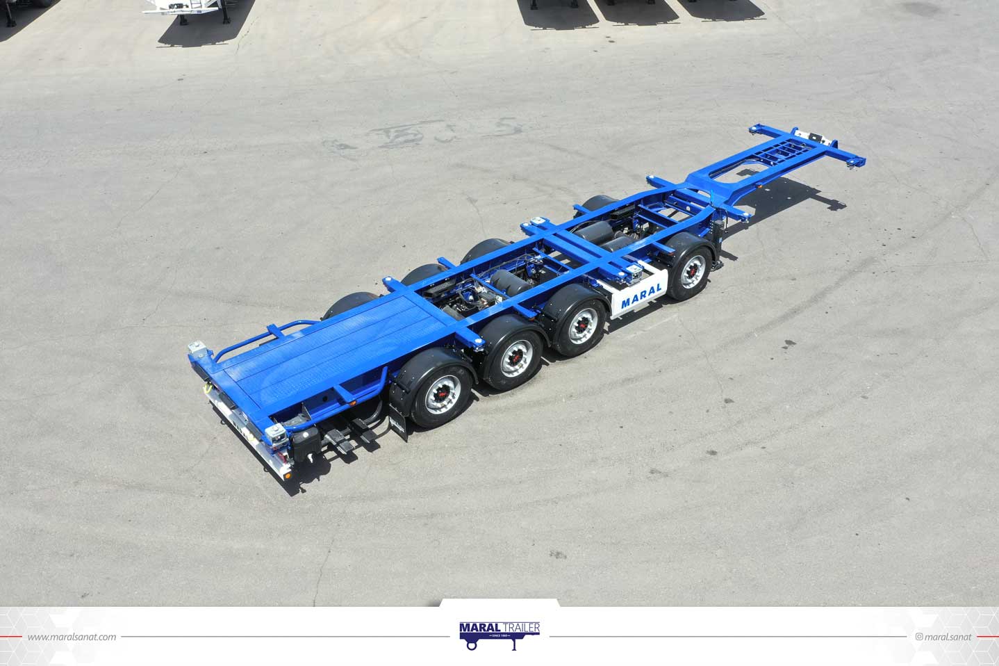 chassis semi trailer jumbo