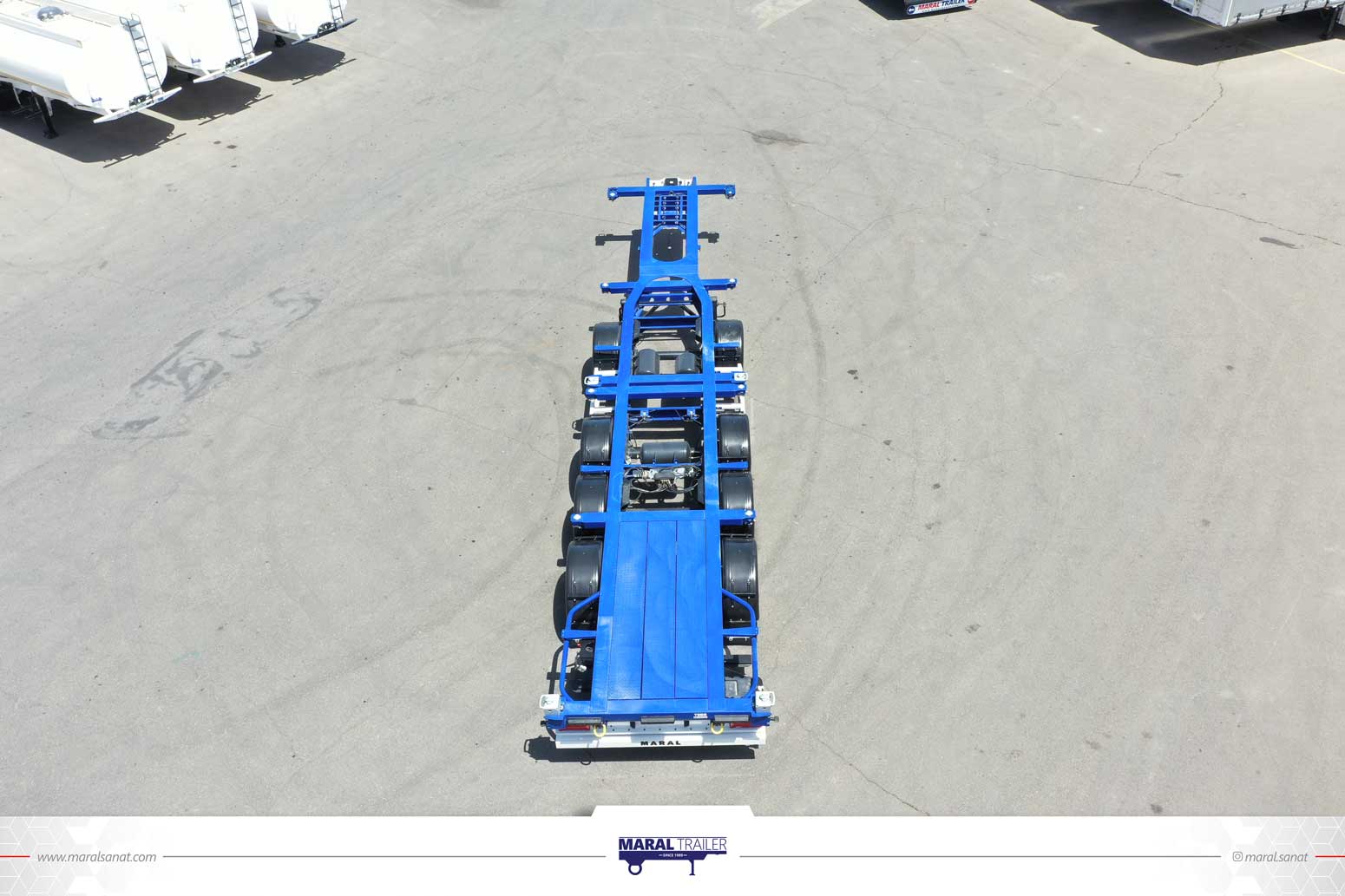 chassis semi trailer jumbo