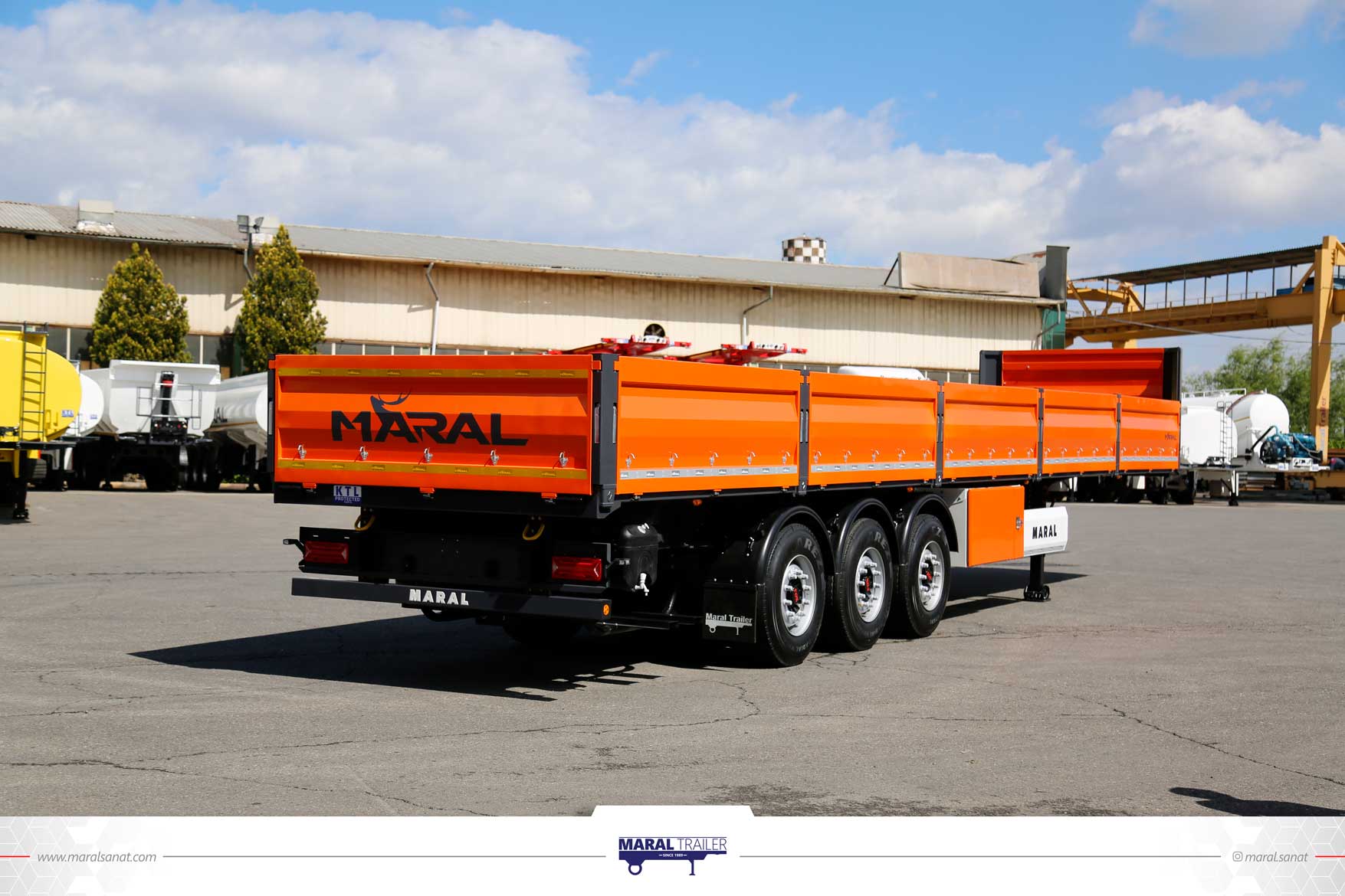 MRL TKB3 - drop side tipper