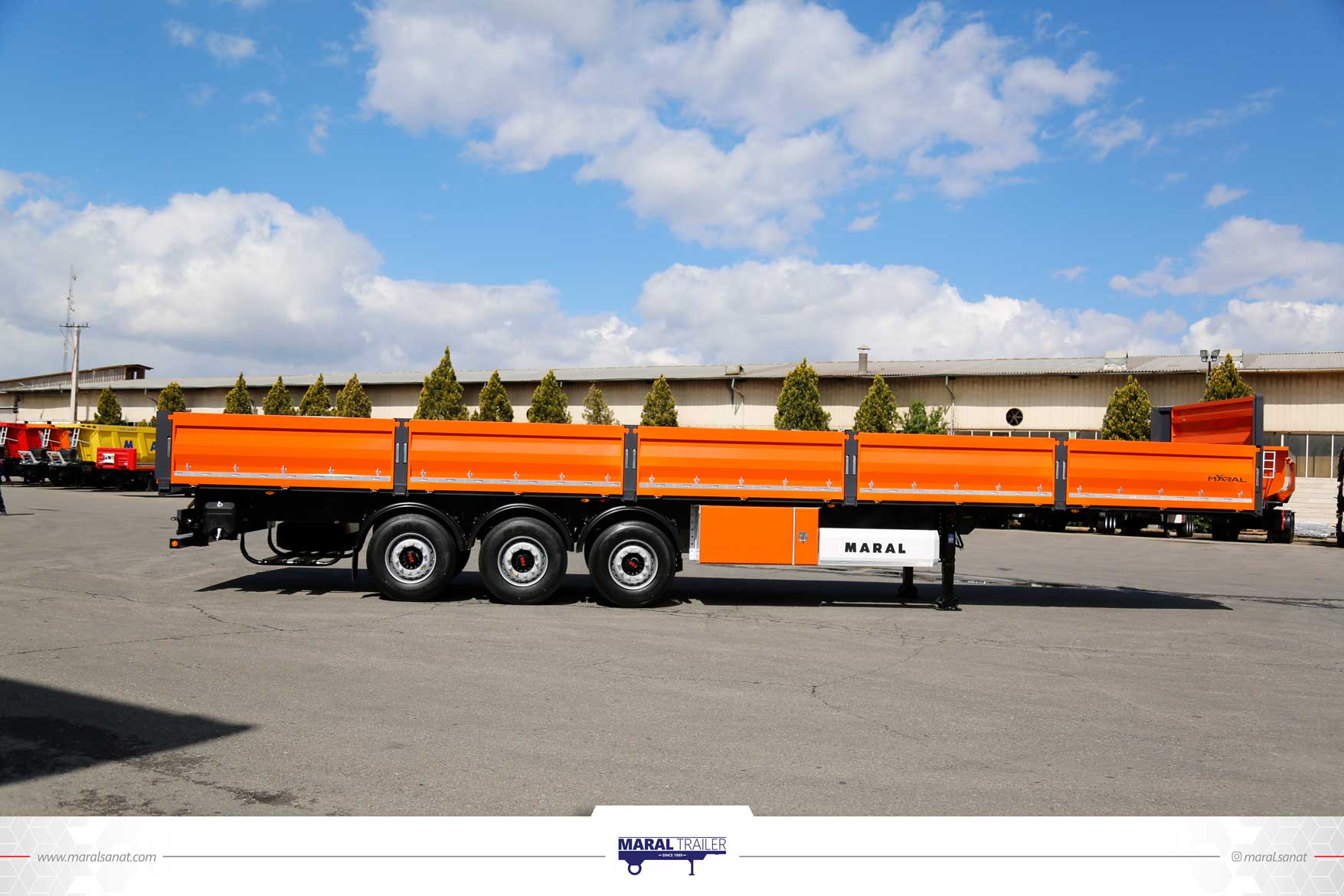 MRL TKB3 - drop side tipper